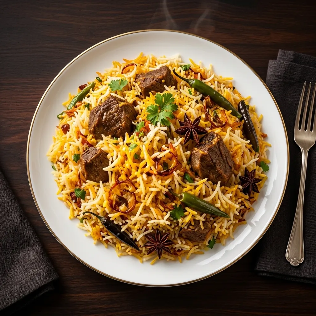 Best beef biryani in NE Calgary, AB