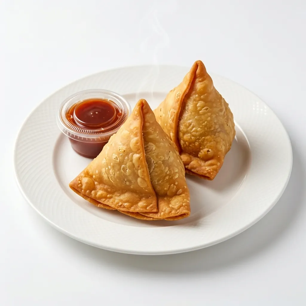 Crispy Karachi-style samosas and street snacks at Karachi Bites in NE Calgary